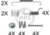 Комплектующие, тормозная колодка A.B.S. A.B.S. 0006Q (фото 1)