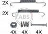 Комплектуючі, гальмівна колодка A.B.S. A.B.S. 0020Q (фото 1)