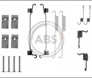 Монтажний набір гальмівних колодок A.B.S. A.B.S. 0676Q (фото 1)