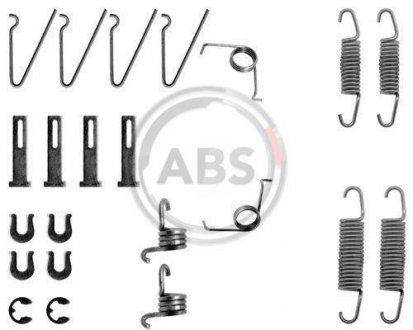 Монтажний набір гальмівних колодок A.B.S. A.B.S. 0703Q