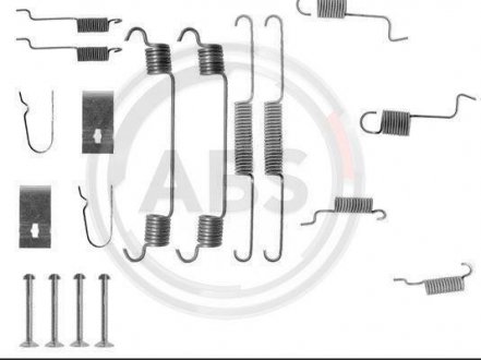 Монтажний набір гальмівних колодок A.B.S. A.B.S. 0742Q (фото 1)