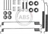 Монтажний набір гальмівних колодок A.B.S. A.B.S. 0768Q (фото 1)