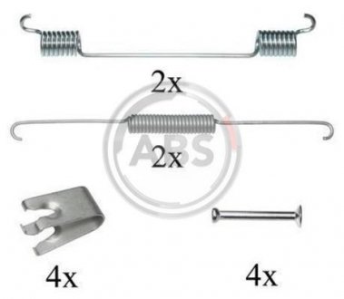 Монтажний набір гальмівних колодок A.B.S. A.B.S. 0781Q (фото 1)