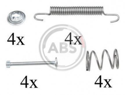 Комплектуючі, стоянкова гальмівна система A.B.S. A.B.S. 0791Q