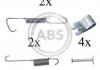 Монтажний набір гальмівних колодок A.B.S. A.B.S. 0805Q (фото 1)