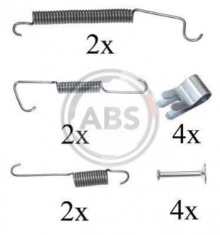 Монтажний набір гальмівних колодок A.B.S. A.B.S. 0805Q