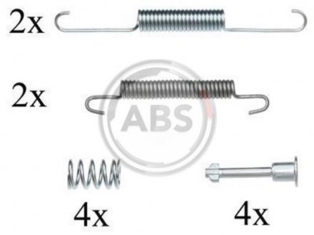 Комплектуючі, стоянкова гальмівна система A.B.S. A.B.S. 0826Q