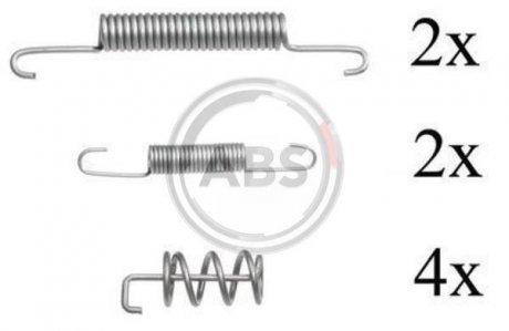 Комплектуючі, стоянкова гальмівна система A.B.S. A.B.S. 0831Q