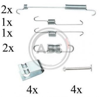 Комплектуючі, стоянкова гальмівна система A.B.S. A.B.S. 0846Q