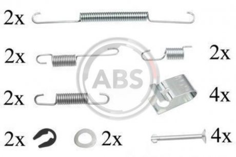 Монтажний набір гальмівних колодок A.B.S. A.B.S. 0847Q