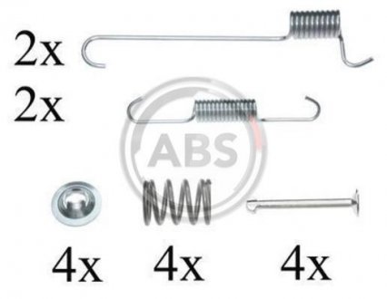 Комплектующие, стояночная тормозная система A.B.S. A.B.S. 0848Q
