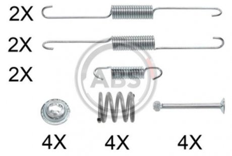Монтажный набор тормозной колодки A.B.S. A.B.S. 0879Q