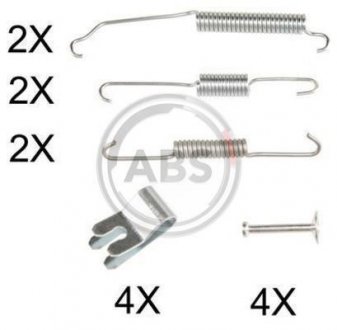 Монтажный набор тормозных колодок A.B.S. 0882Q