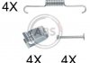 Комплектующие, стояночная тормозная система A.B.S. A.B.S. 0884Q (фото 1)