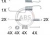 Монтажний набір гальмівних колодок A.B.S. A.B.S. 0886Q (фото 1)