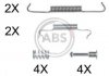 Комплектуючі, стоянкова гальмівна система A.B.S. A.B.S. 0887Q (фото 1)