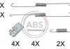 Монтажний набір гальмівних колодок A.B.S. A.B.S. 0888Q (фото 1)