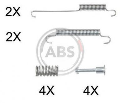 Комплектующие, стояночная тормозная система A.B.S. A.B.S. 0892Q
