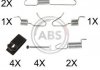 Комплект монтажний барабанних гальм зад RAV 4/QASHQAI 06- 170х32 A.B.S. 0898Q (фото 1)