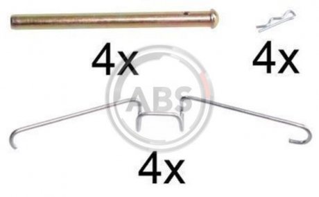 Тормозные колодки.) A.B.S. A.B.S. 1155Q