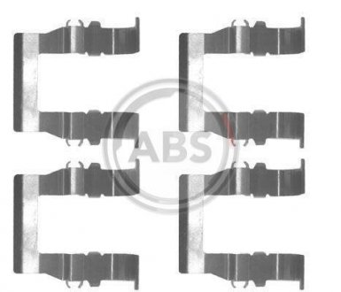 Гальмівні колодки (монтажний набір) A.B.S. A.B.S. 1194Q (фото 1)