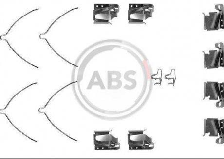 Тормозные колодки.) A.B.S. A.B.S. 1268Q