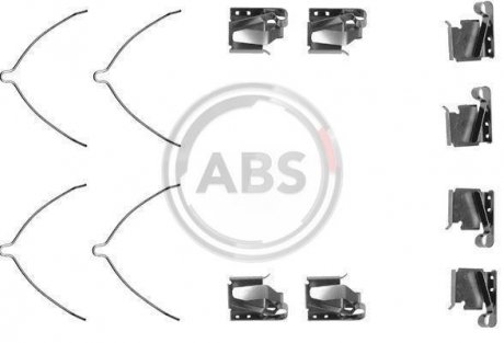 Гальмівні колодки (монтажний набір) A.B.S. A.B.S. 1269Q