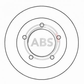 Гальмівний диск A.B.S. A.B.S. 15026