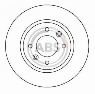 Тормозной диск A.B.S. A.B.S. 15114