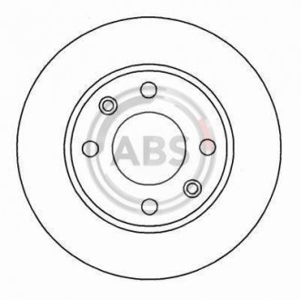 Тормозной диск A.B.S. A.B.S. 15318