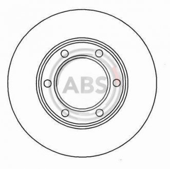 Гальмівний диск A.B.S. A.B.S. 15575