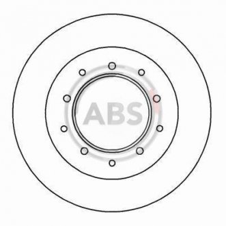 Тормозной диск A.B.S. A.B.S. 15616