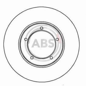 Тормозной диск A.B.S. A.B.S. 15758