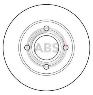 Гальмівний диск A.B.S. A.B.S. 15765