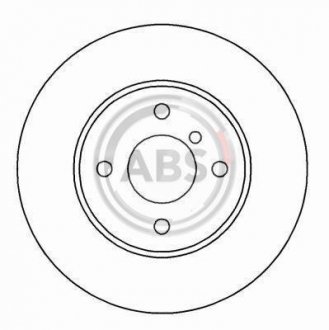 Гальмівний диск A.B.S. A.B.S. 15767