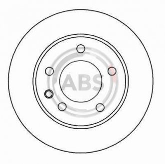 Гальмівний диск A.B.S. A.B.S. 15819