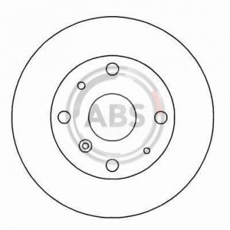 Гальмівний диск A.B.S. A.B.S. 15943