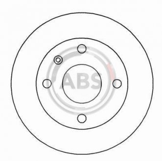 Гальмівний диск A.B.S. A.B.S. 15965 (фото 1)