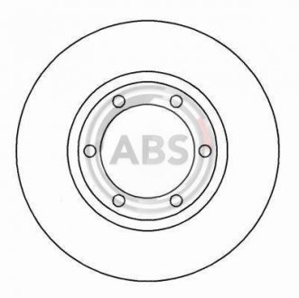 Гальмівний диск A.B.S. A.B.S. 15971