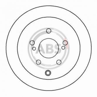 Тормозной диск A.B.S. A.B.S. 16033