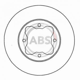 Гальмівний диск A.B.S. A.B.S. 16038