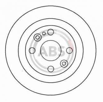 Тормозной диск A.B.S. A.B.S. 16088