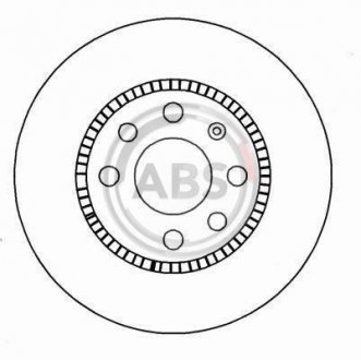 Тормозной диск A.B.S. A.B.S. 16093