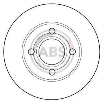 Гальмівний диск A.B.S. A.B.S. 16096