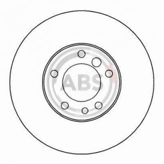 Гальмівний диск A.B.S. A.B.S. 16102