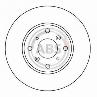 Гальмівний диск A.B.S. A.B.S. 16172