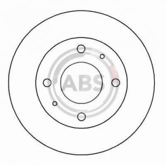 Гальмівний диск A.B.S. 16194