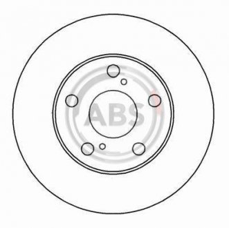 Гальмівний диск A.B.S. A.B.S. 16220