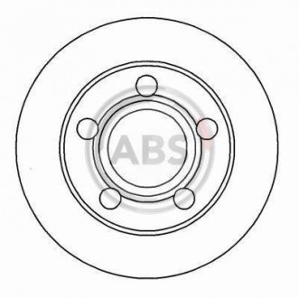 Тормозной диск A.B.S. A.B.S. 16249