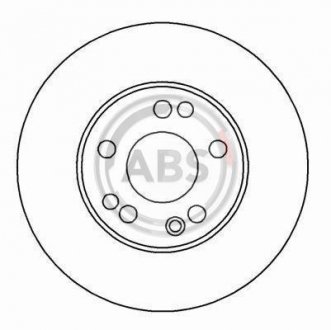 Тормозной диск A.B.S. A.B.S. 16260